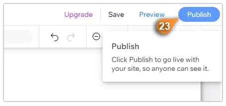 Publish Your Wix Site
