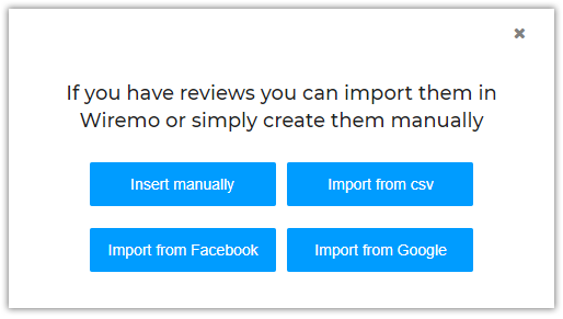 How to Import Reviews From CSV or Manually