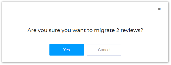 How to migrate reviews