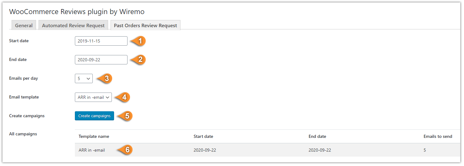 How to Setup Past Orders Review Request in WooCommerce Plugin