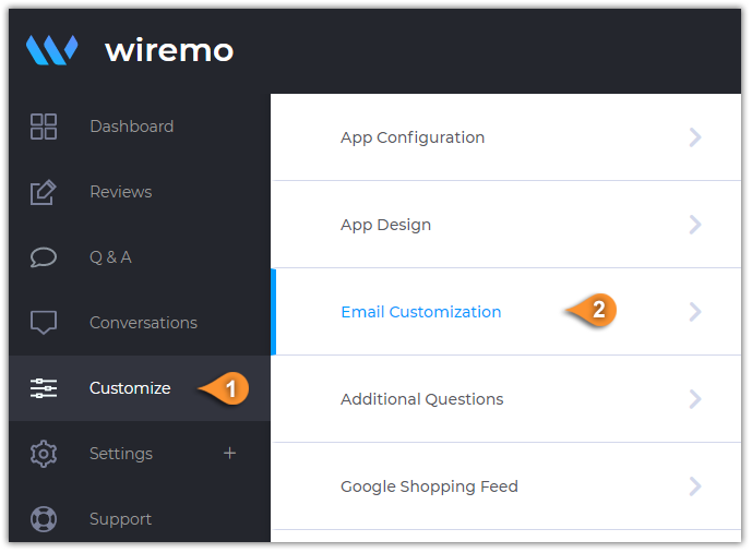 Wiremo Email Editor