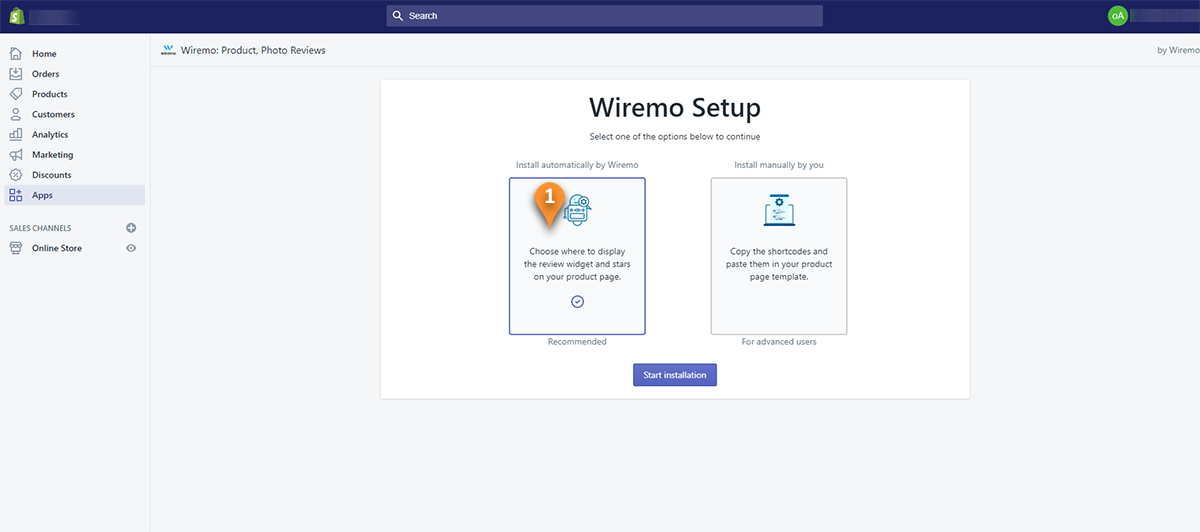 Install Wiremo in Your Shopify Store