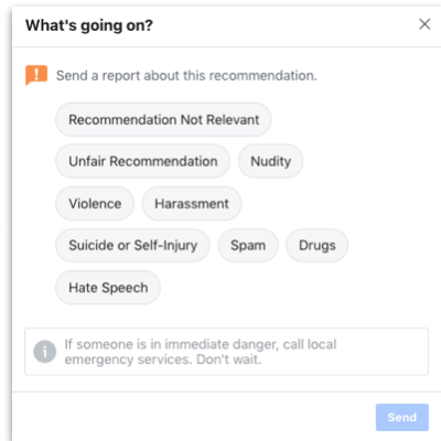 remove bad reviews from facebook
