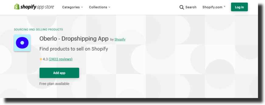 Oberlo shopify