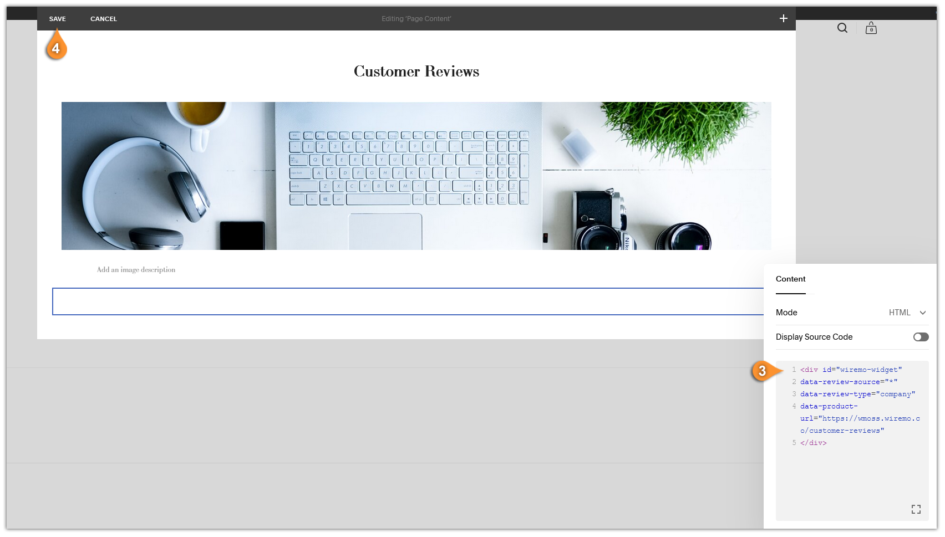 Show All Reviews on a Dedicated Page on Squarespace Using Wiremo