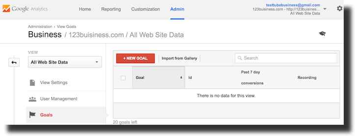 google analytics