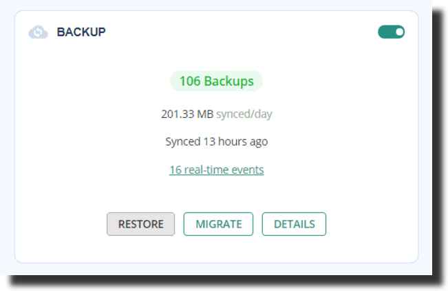 backup