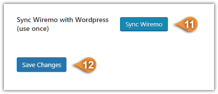 sync the statistics of the Wiremo Plugin for WooCommerce and Elementor on WordPress