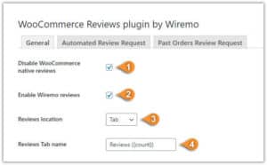 woocommerce review