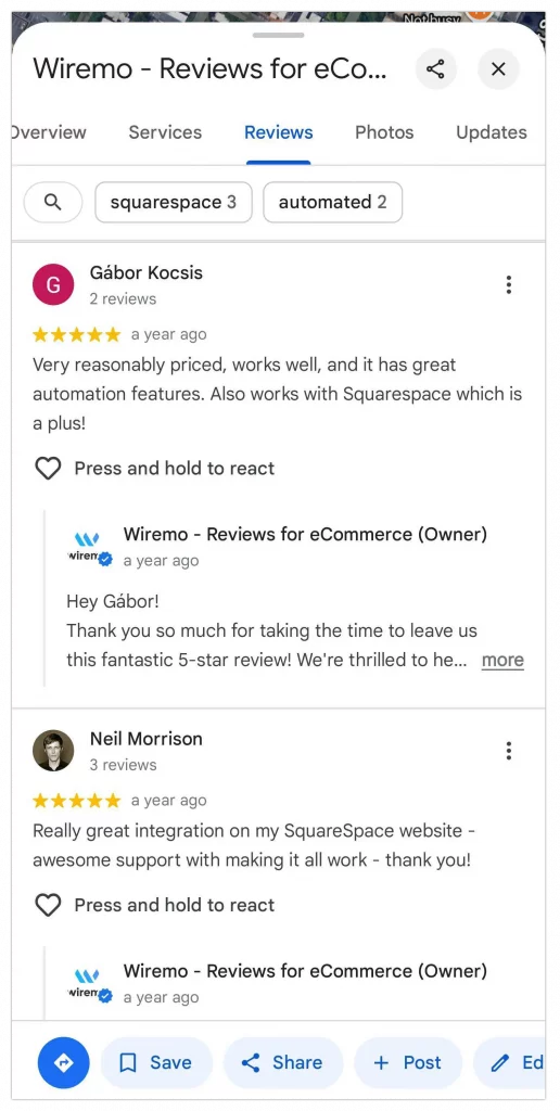 How to See My Google Reviews 8 Manage your Google reviews on mobile app
