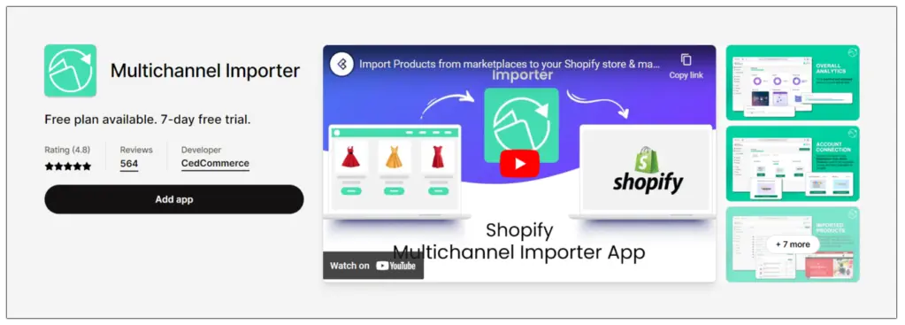 Multichannel Importer: Shopify Product Importer App