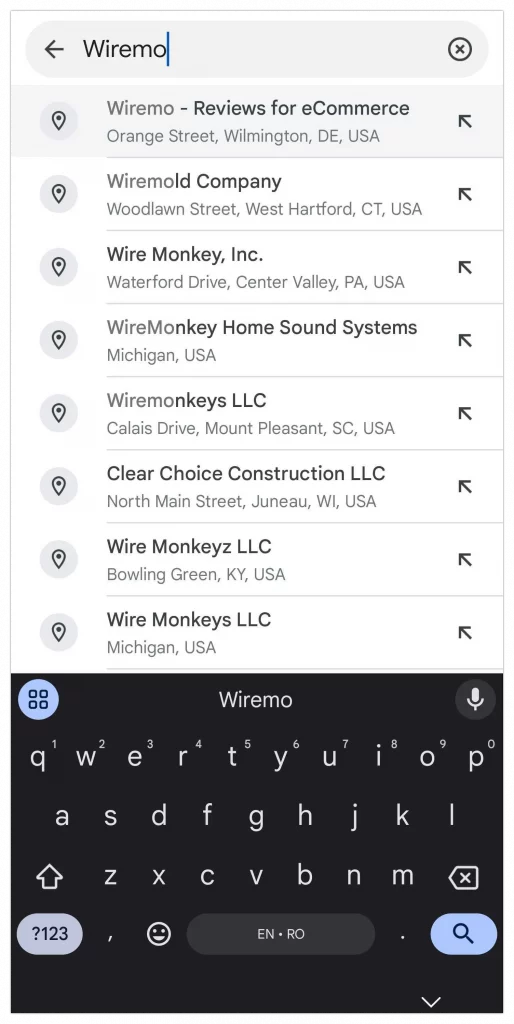 How to See My Google Reviews 6 Search your business on Google Maps mobile app