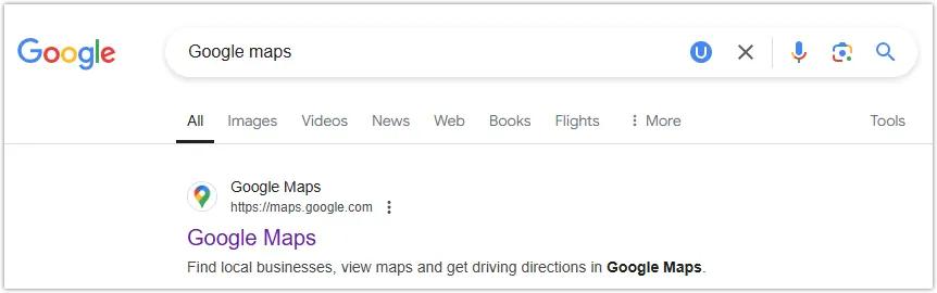 How to See My Google Reviews 2 Open Google Maps to search for your business profile name