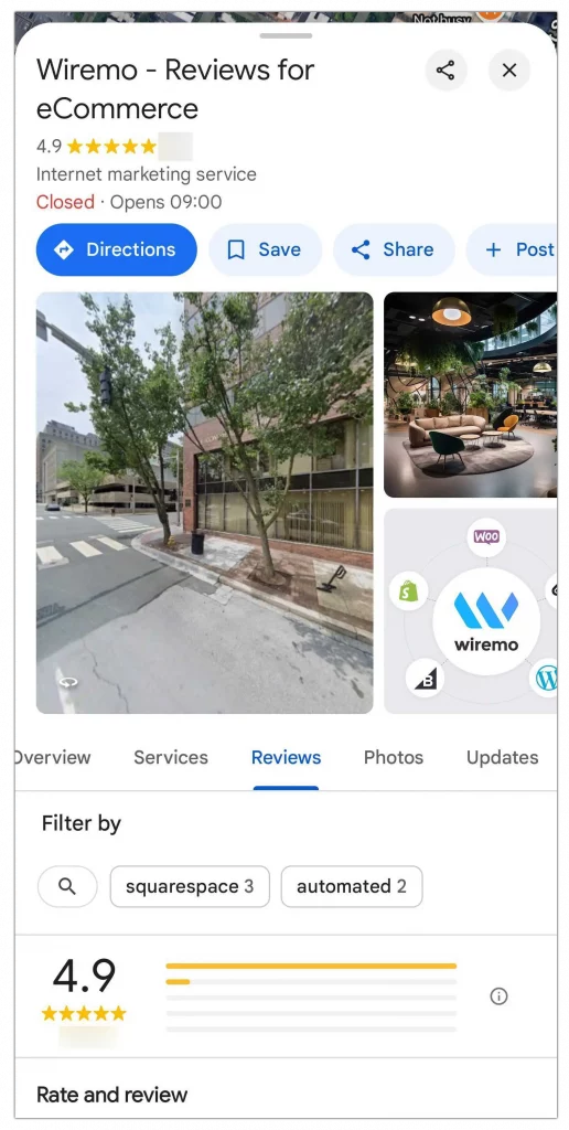 How to See My Google Reviews 7 See your Google reviews on mobile by clicking on Reviews section
