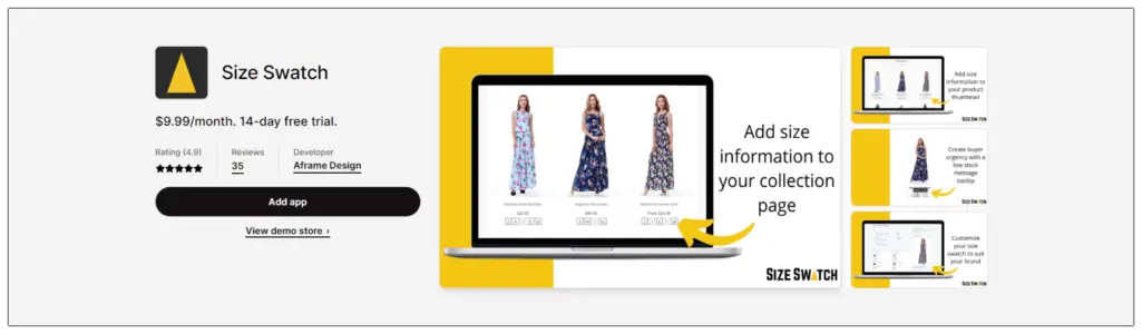 Size, Shopify Size Chart App