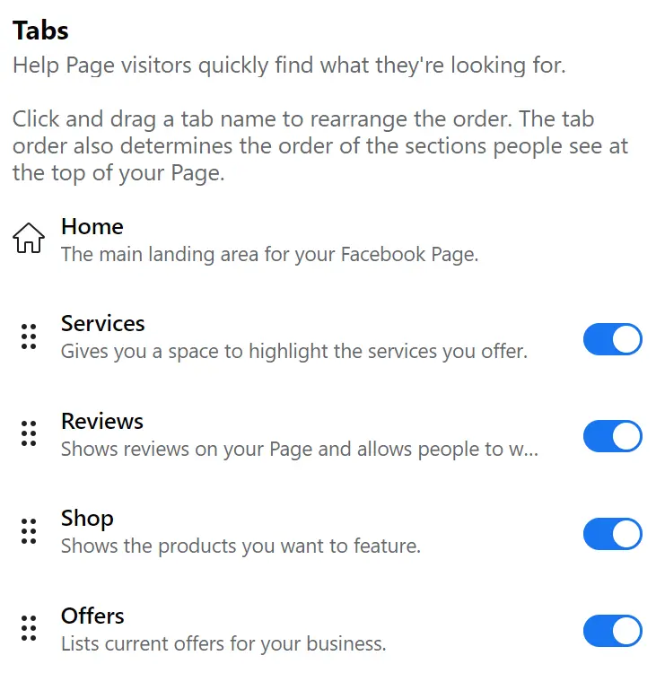 Deactivate Facebook Reviews