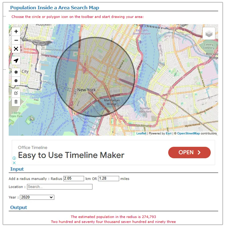 Find population on map Boost Local SEO Rankings