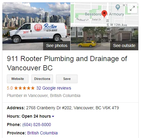 Google Business Profile example showing a business name including a city name improperly, illustrating city name stuffing in business names.