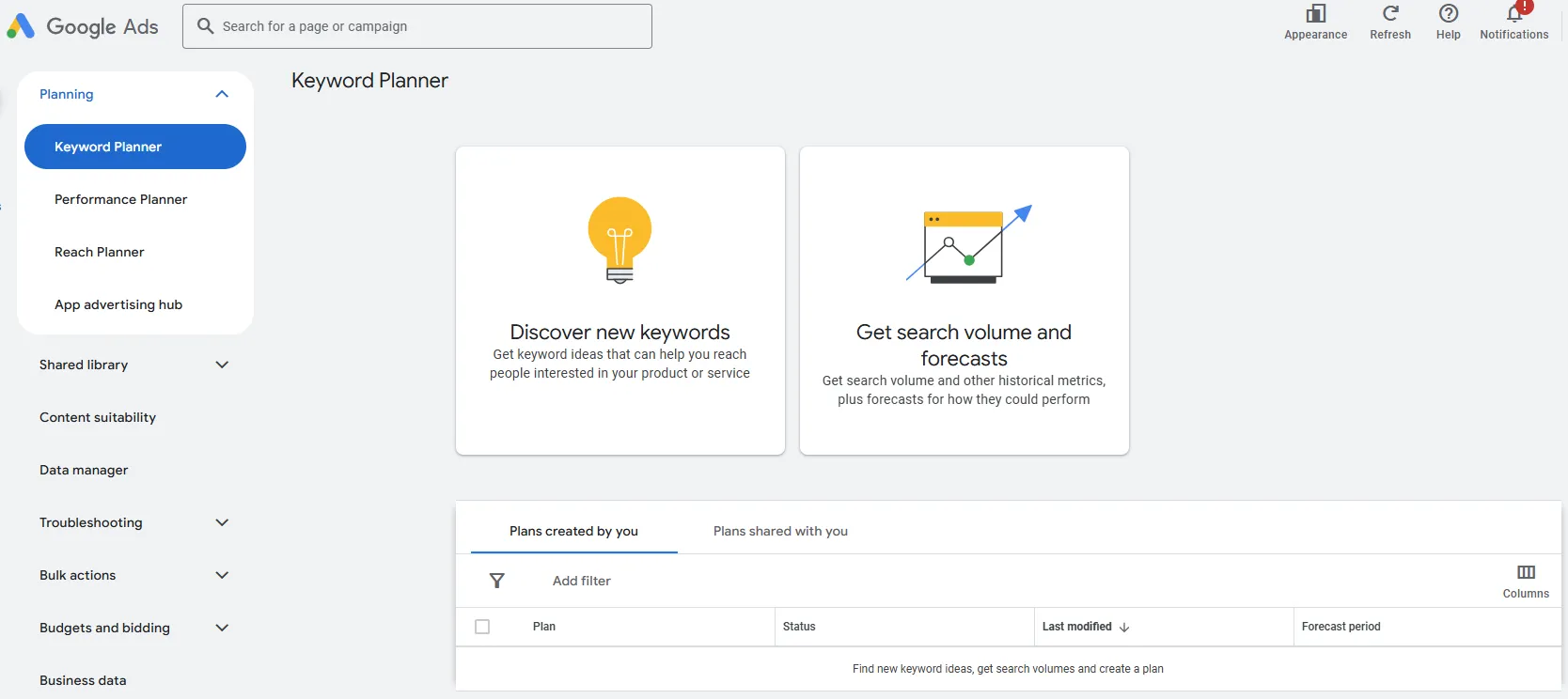 How to Master Local Keyword Research 5 Google Keyword Planner tool interface