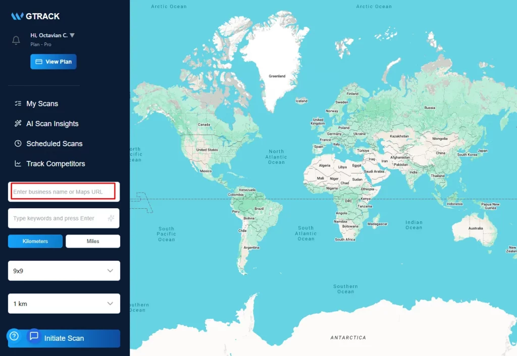 Track Service Area Businesses with GTrack using Google Maps URL