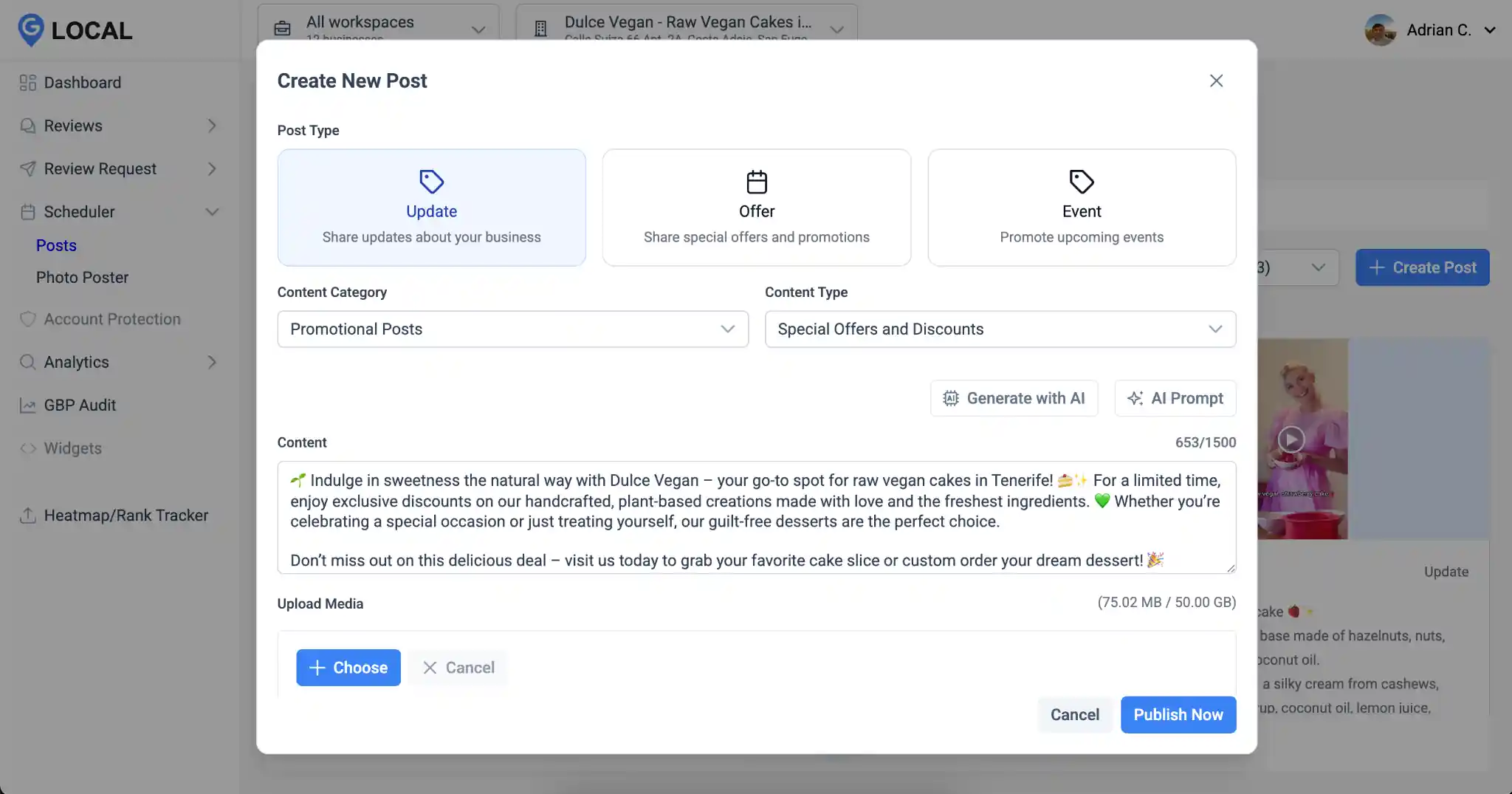 content-scheduler-google-business-profile-management-software Content scheduler for Google Business Profile management software