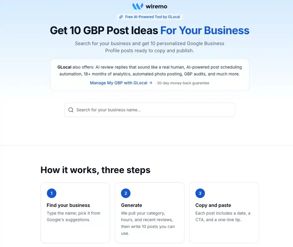 How to Use AI to Dominate Local SEO in 2026 3 AI tool to generate google posts for local SEO strategy and business profile content