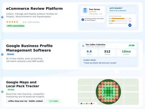 How to Use AI to Dominate Local SEO in 2026 4 review management platform for local search ranking optimization with gbp management and maps tracking