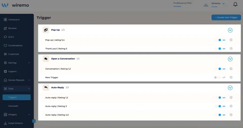 How to Use AI to Dominate Local SEO in 2026 8 negative review management automation dashboard showing triggers for auto reply and support workflows